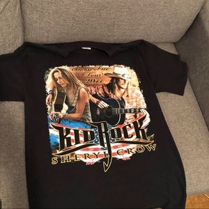 Kid Rock & Sharyl Crow 2011 USA TOUR SHIRT